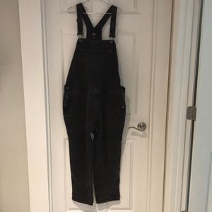 GAP overall strap denim black size XL Women